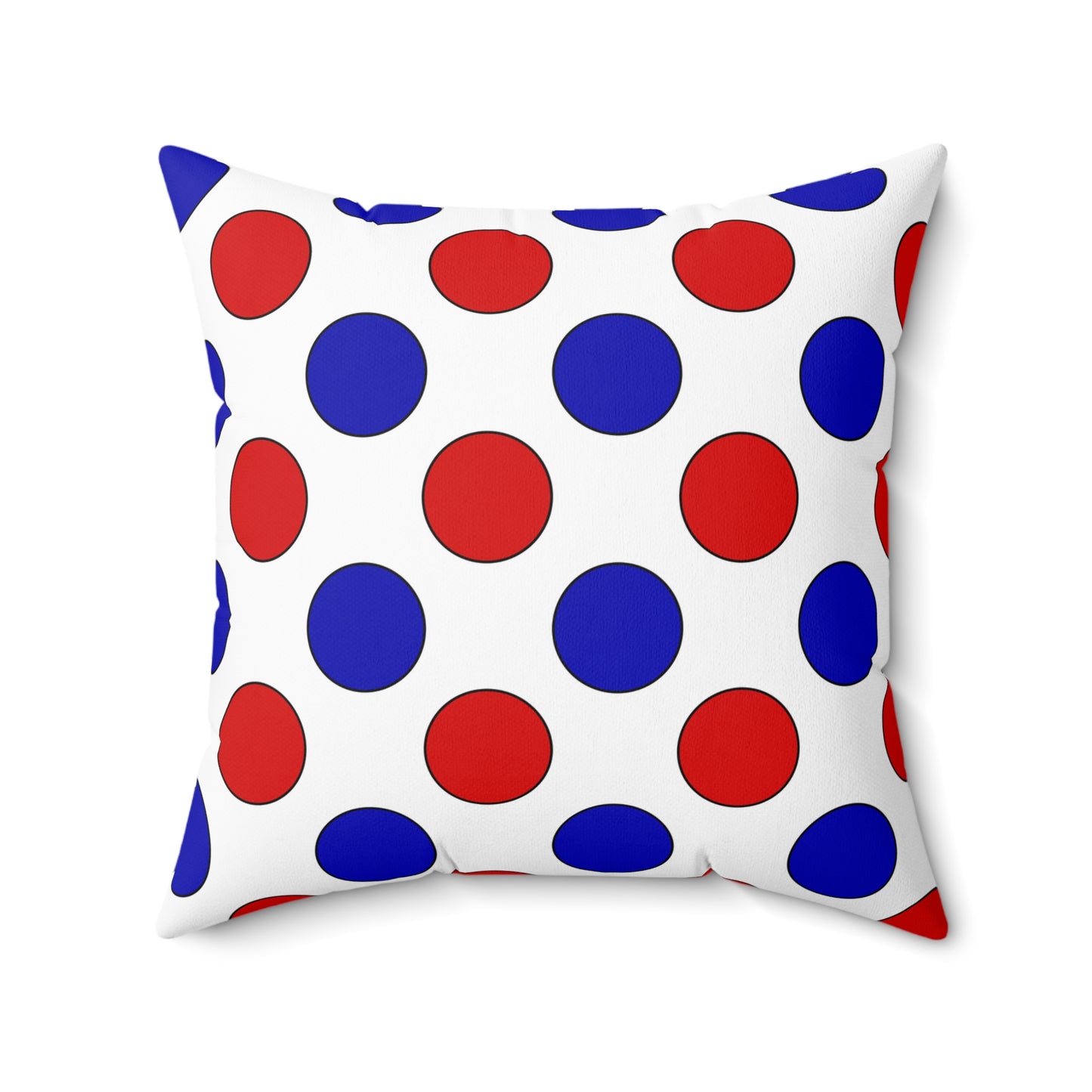Costa Rica Retro Polka Dots Cushion Pillow