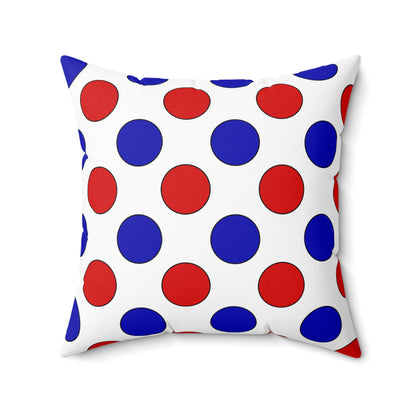 Costa Rica Retro Polka Dots Cushion Pillow