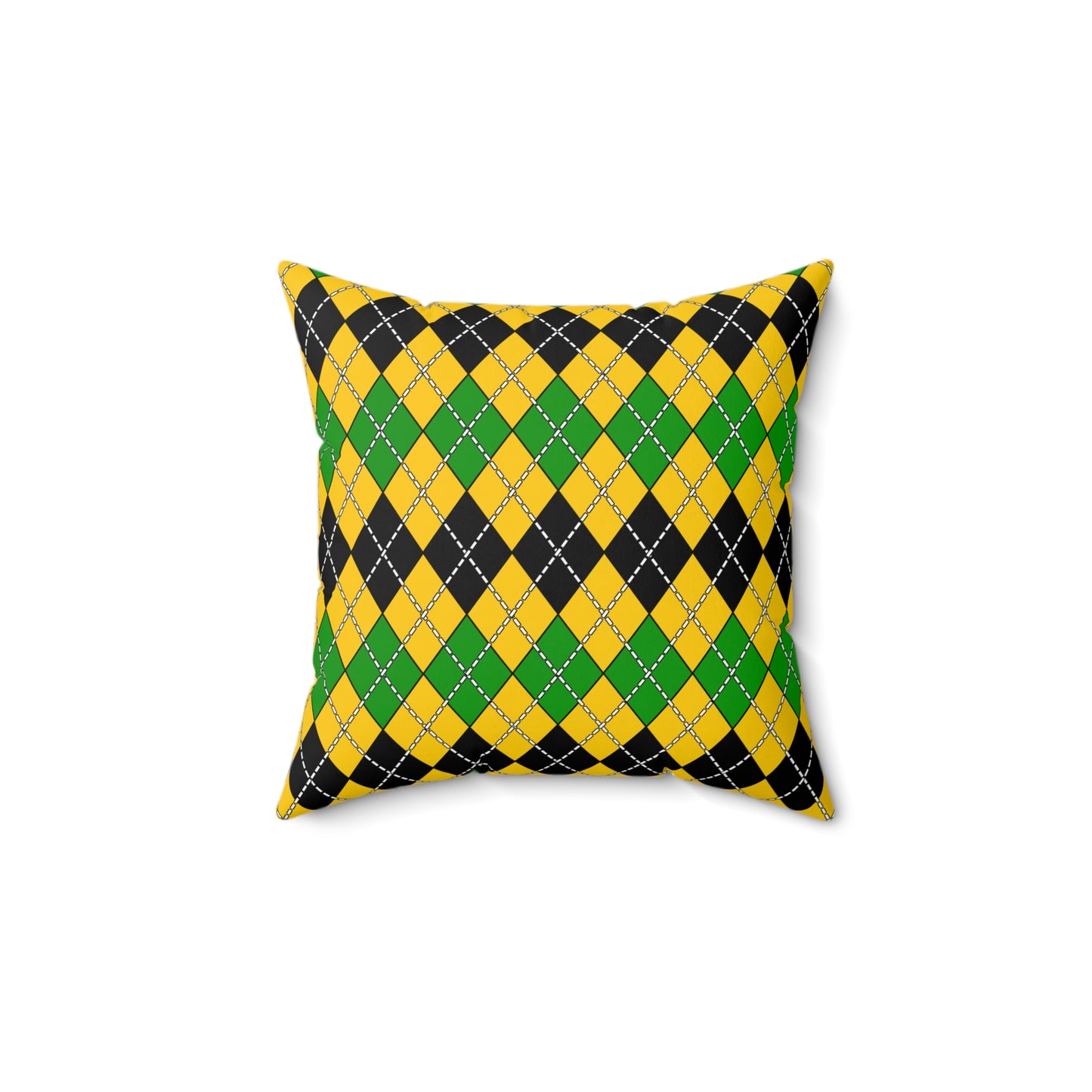 Jamaica Retro Argyle Cushion Pillow