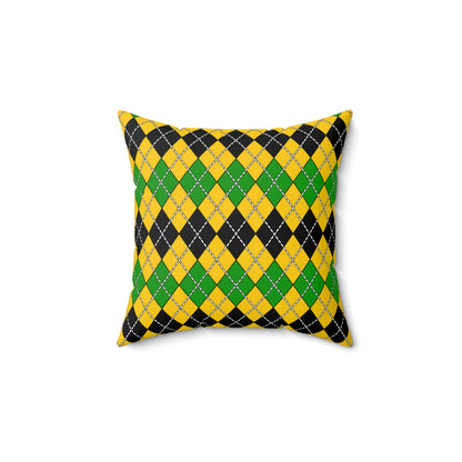 Jamaica Retro Argyle Cushion Pillow