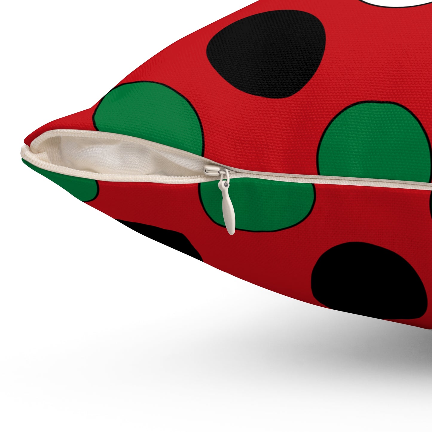 Western Sahara Retro Polka Dots Cushion Pillow
