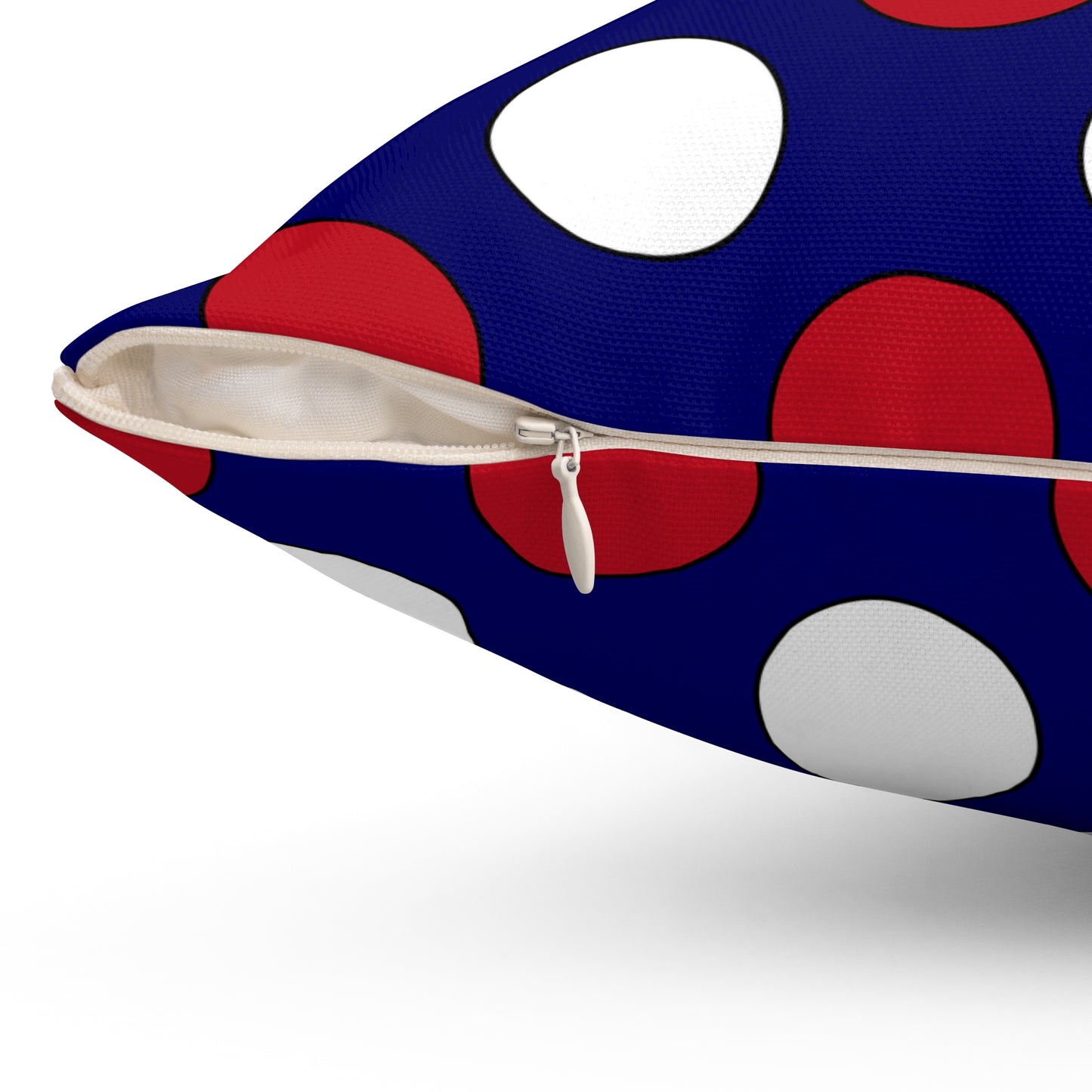 American Samoa Retro Polka Dots Cushion Pillow
