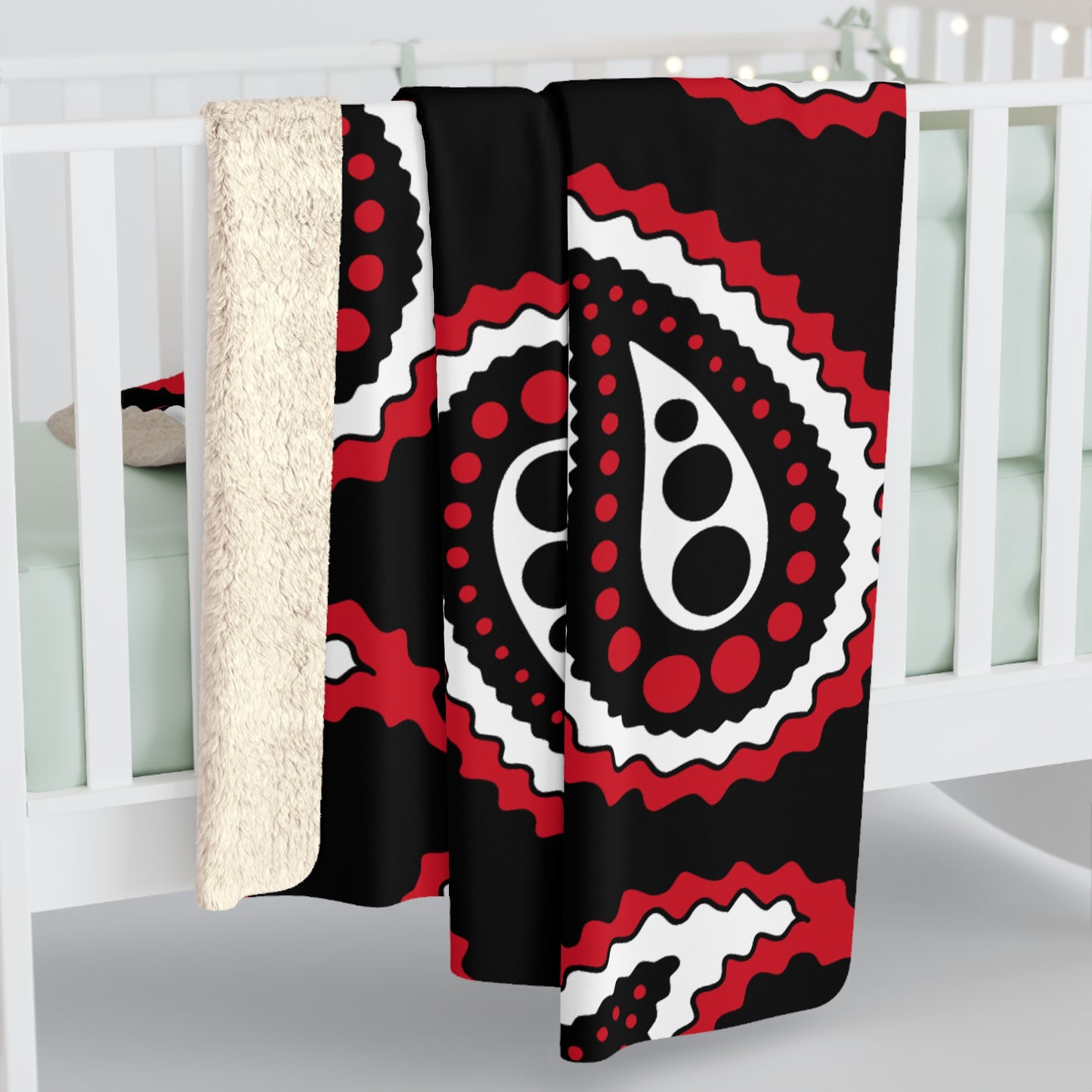Egypt Retro Paisley Blanket Throw