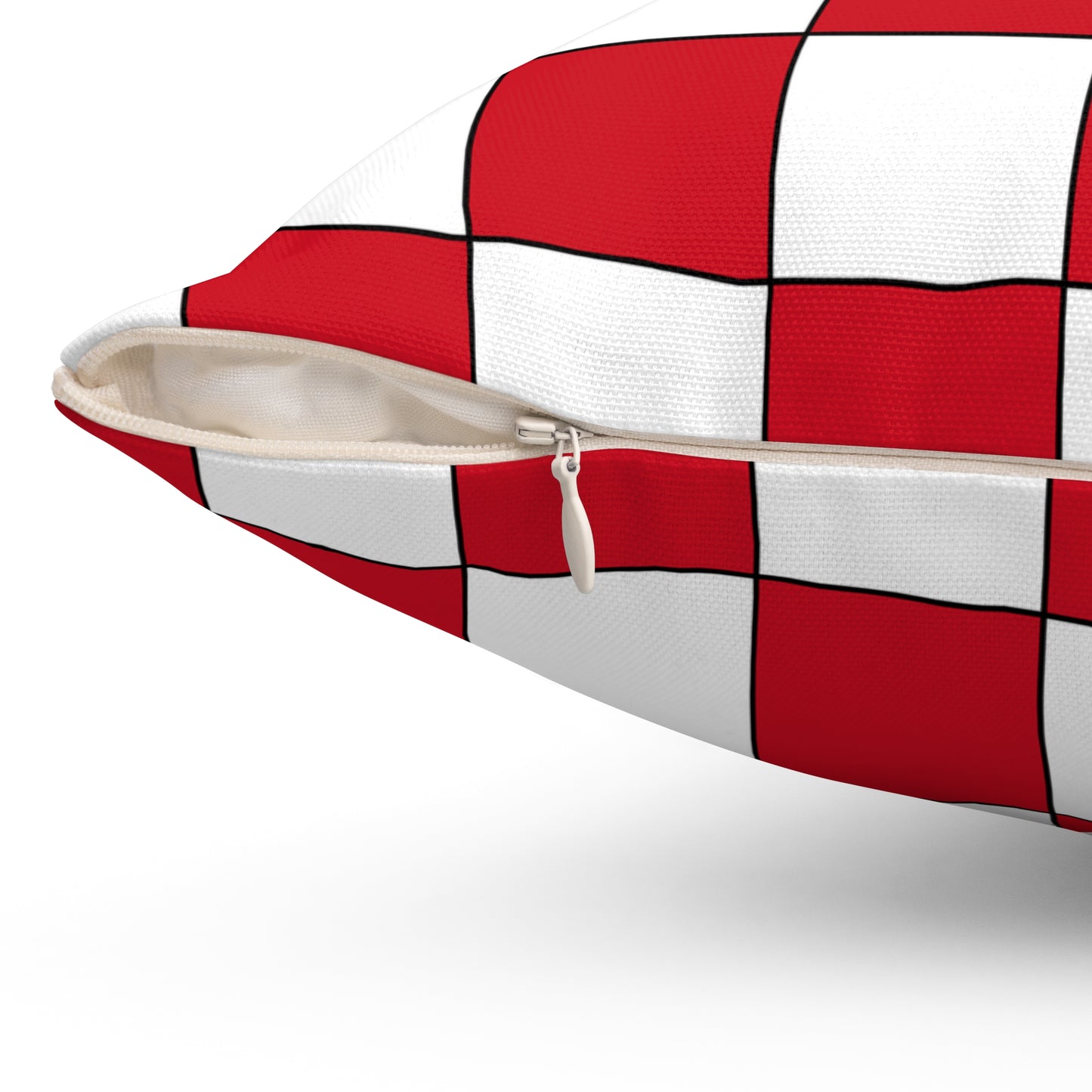 England Retro Check Cushion Pillow
