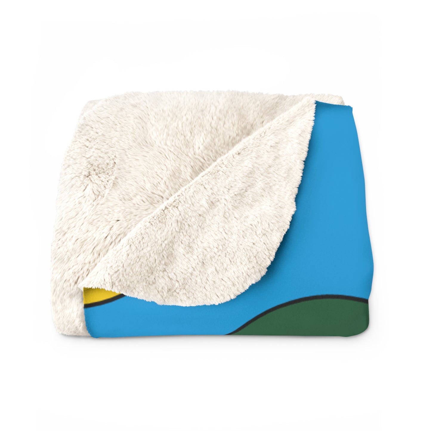Rwanda Retro Polka Dots Blanket Throw