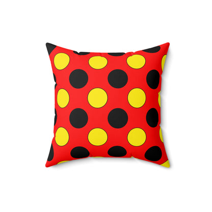 Angola Retro Polka Dots Cushion Pillow
