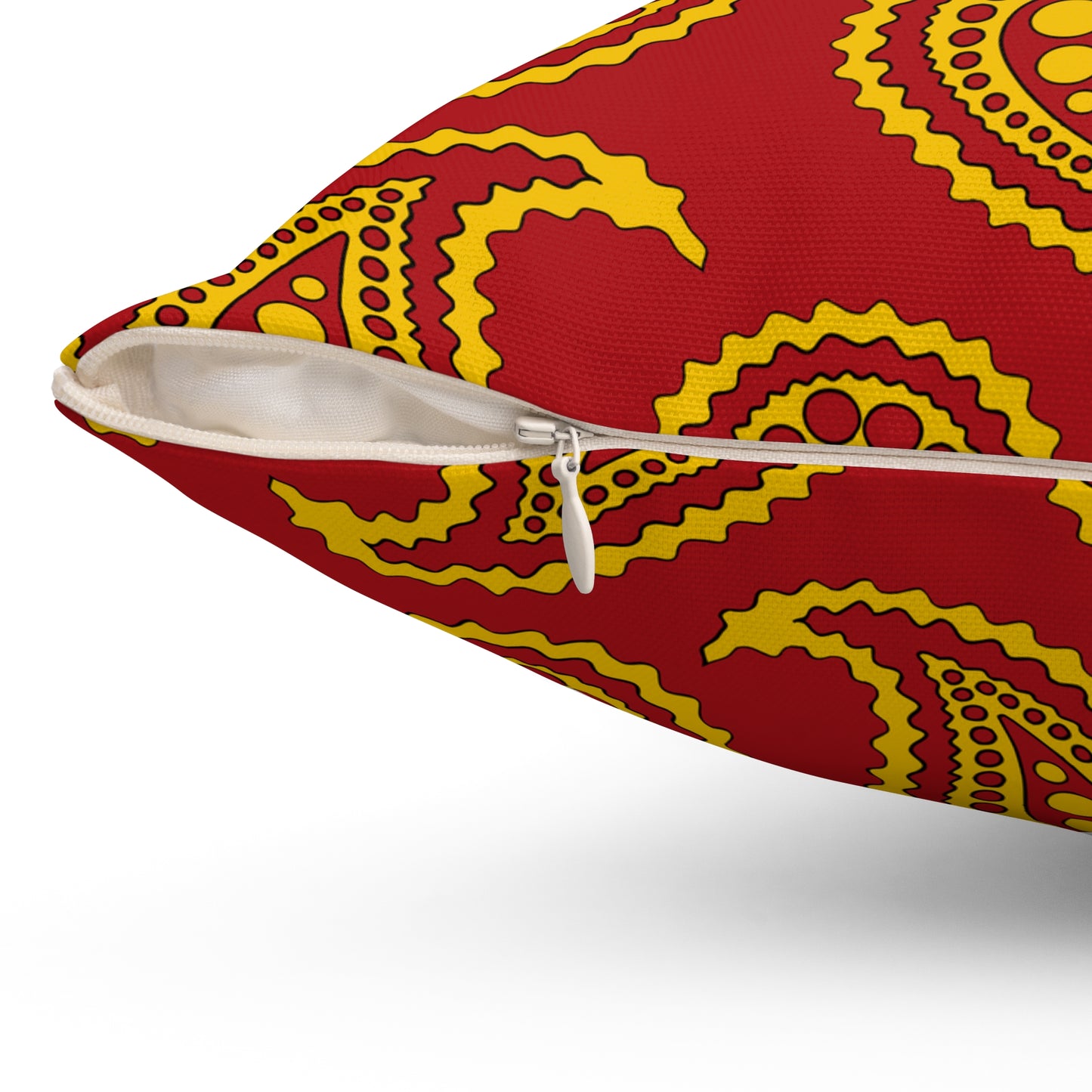 Spain Retro Paisley Cushion Pillow