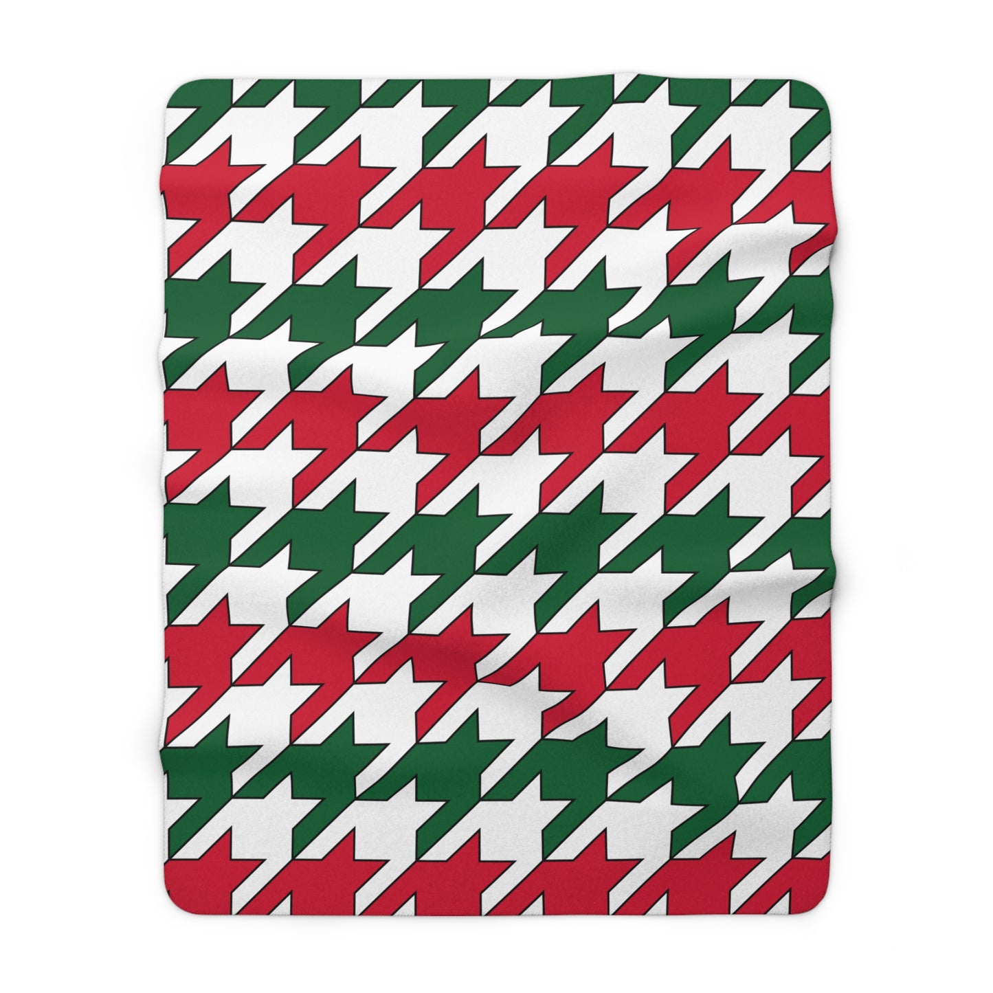 Algeria Retro Houndstooth Blanket Throw