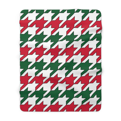 Algeria Retro Houndstooth Blanket Throw