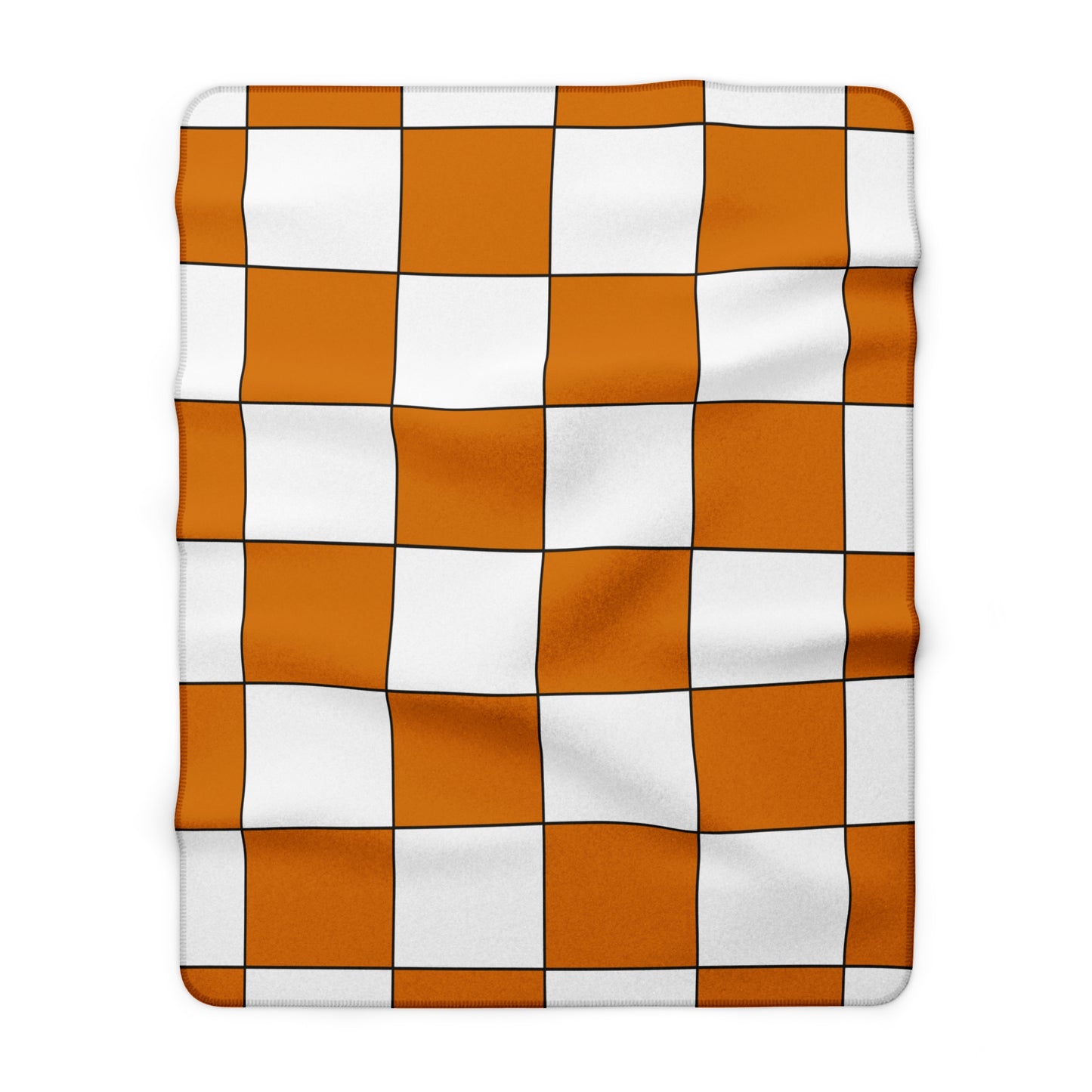 Cyprus Retro Check Blanket Throw