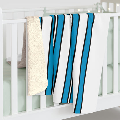 Galicia Retro Stripes Blanket Throw
