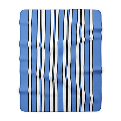 Micronesia Retro Stripes Blanket Throw