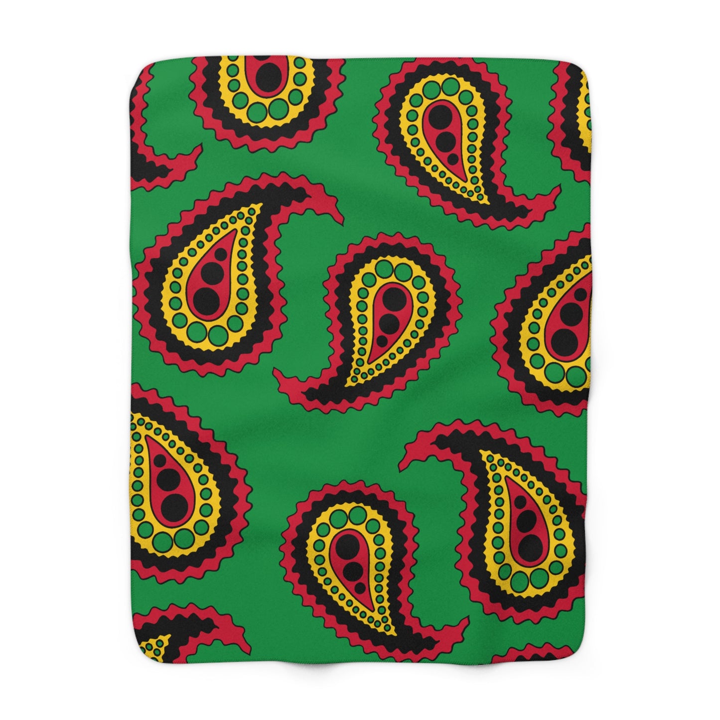Vanuatu Retro Paisley Blanket Throw