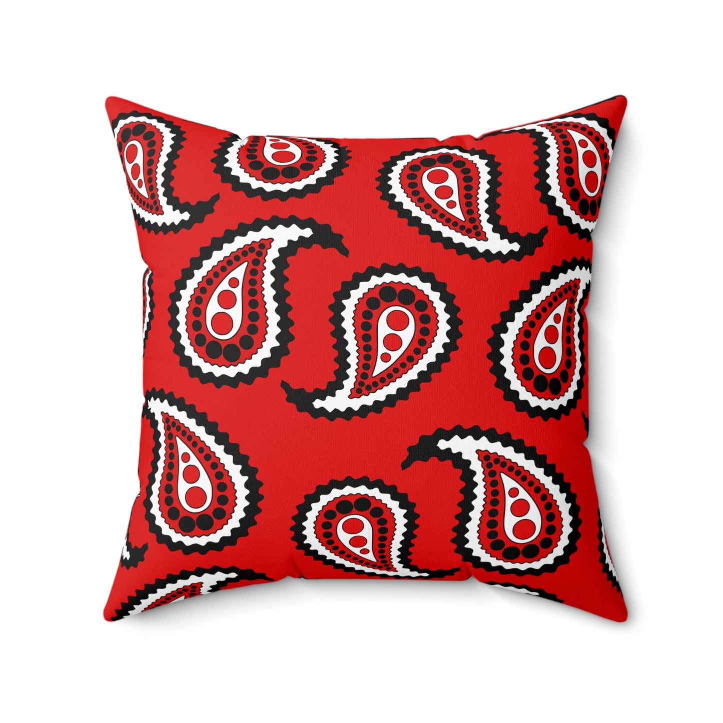 Trinidad And Tobago Retro Paisley Cushion Pillow