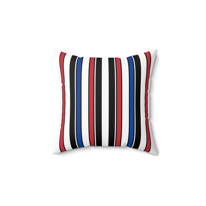 Republic Of Korea Retro Stripes Cushion Pillow