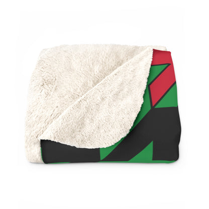 Vanuatu Retro Houndstooth Blanket Throw