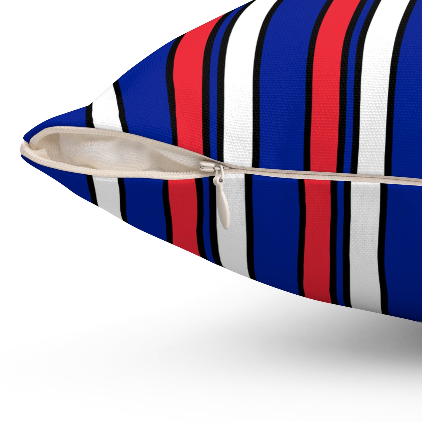 French Southern Territories Retro Stripes Cushion Pillow