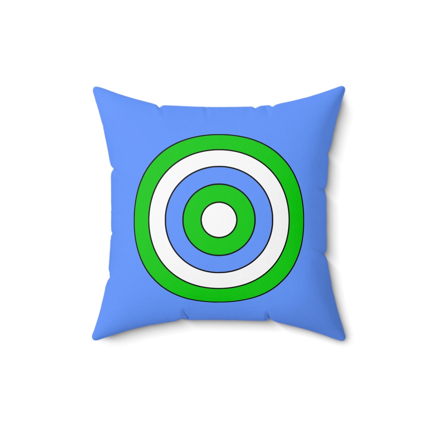 Djibouti Retro Target Cushion Pillow