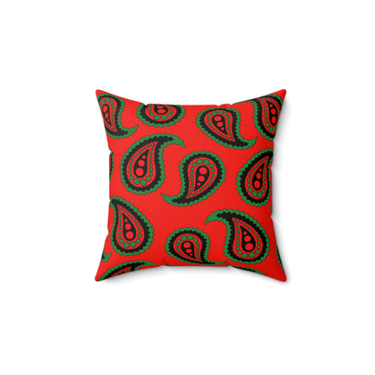 Malawi Retro Paisley Cushion Pillow