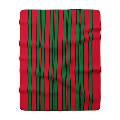 Maldives Retro Stripes Blanket Throw