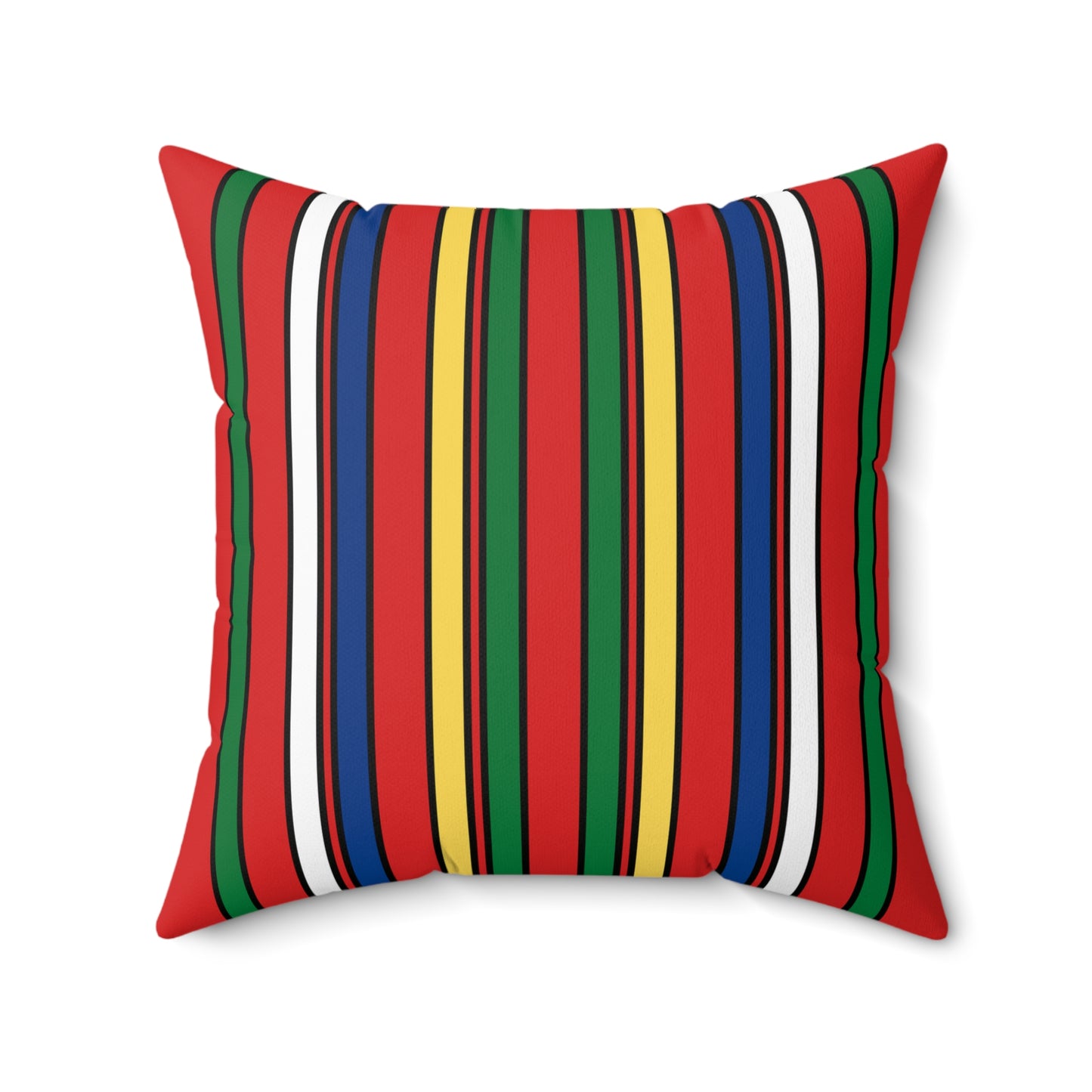 Seychelles Retro Stripes Cushion Pillow