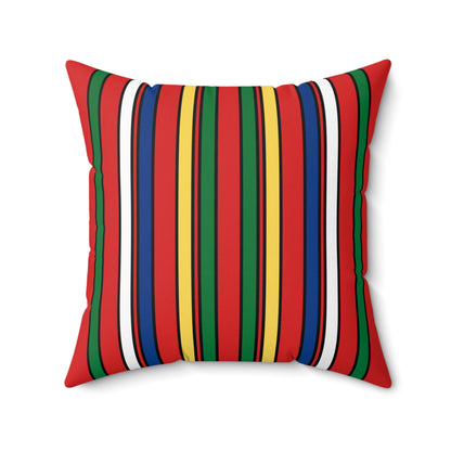 Seychelles Retro Stripes Cushion Pillow