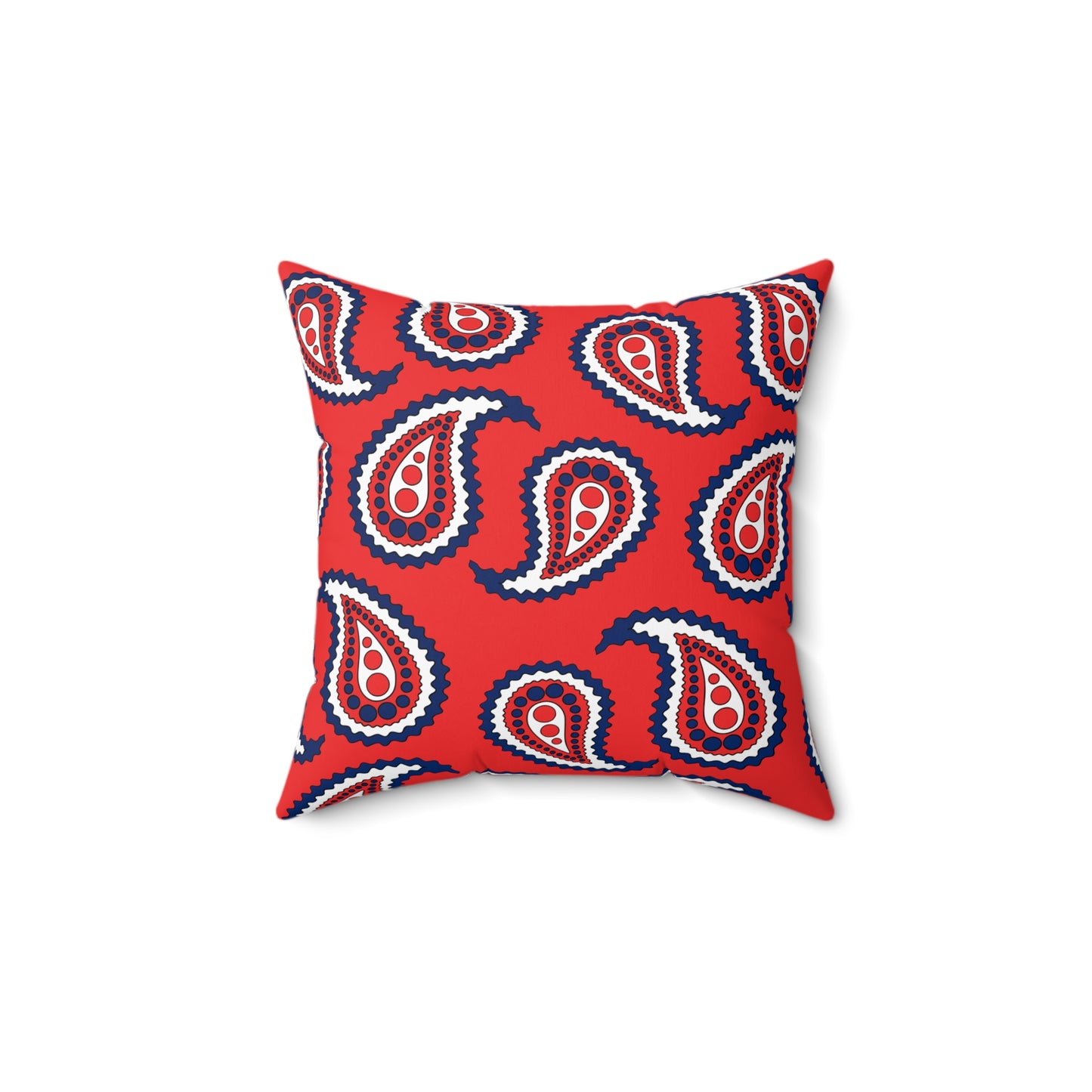 Svalbard And Jan Mayen Retro Paisley Cushion Pillow
