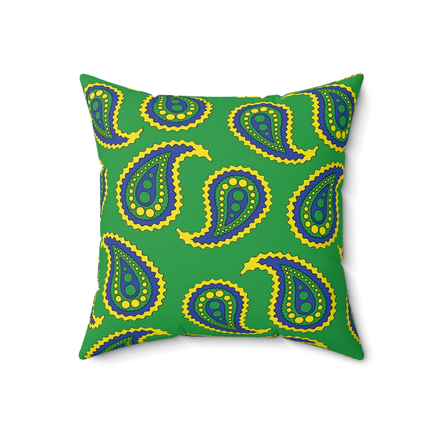 Brazil Retro Paisley Cushion Pillow