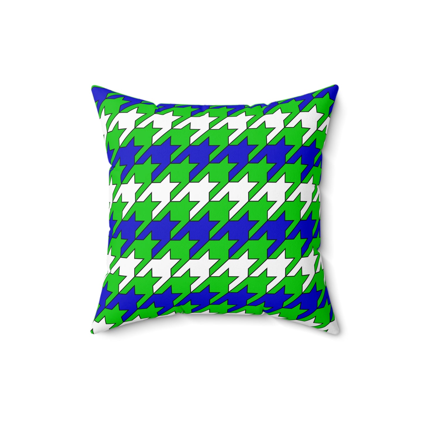 Sierra Leone Retro Houndstooth Cushion Pillow
