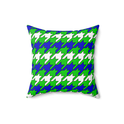Sierra Leone Retro Houndstooth Cushion Pillow