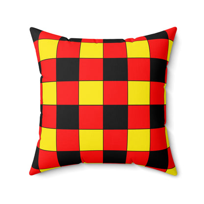 Angola Retro Check Cushion Pillow