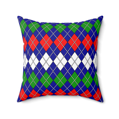 Gambia Retro Argyle Cushion Pillow
