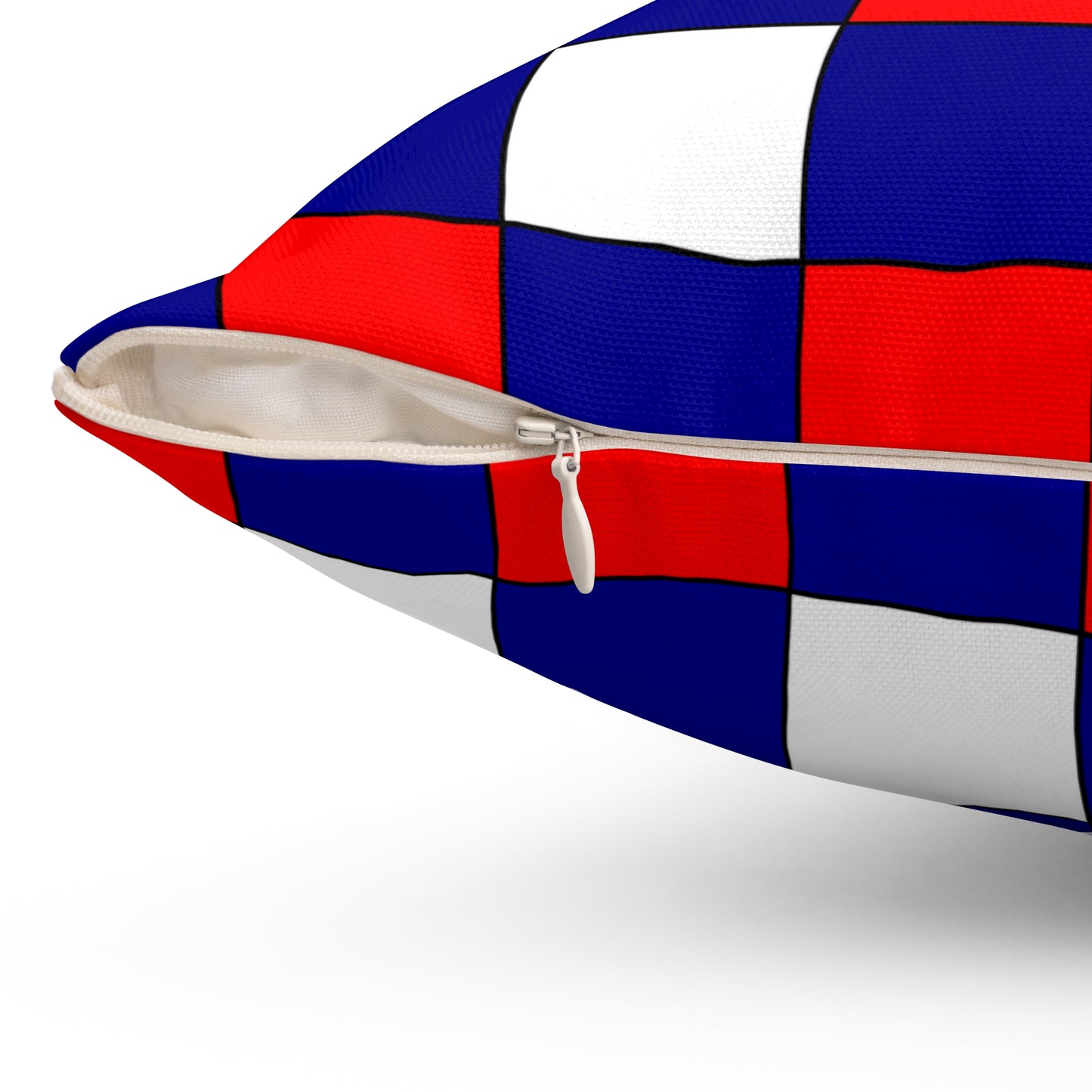 Heard Island And Mcdonald Islands Retro Check Cushion Pillow