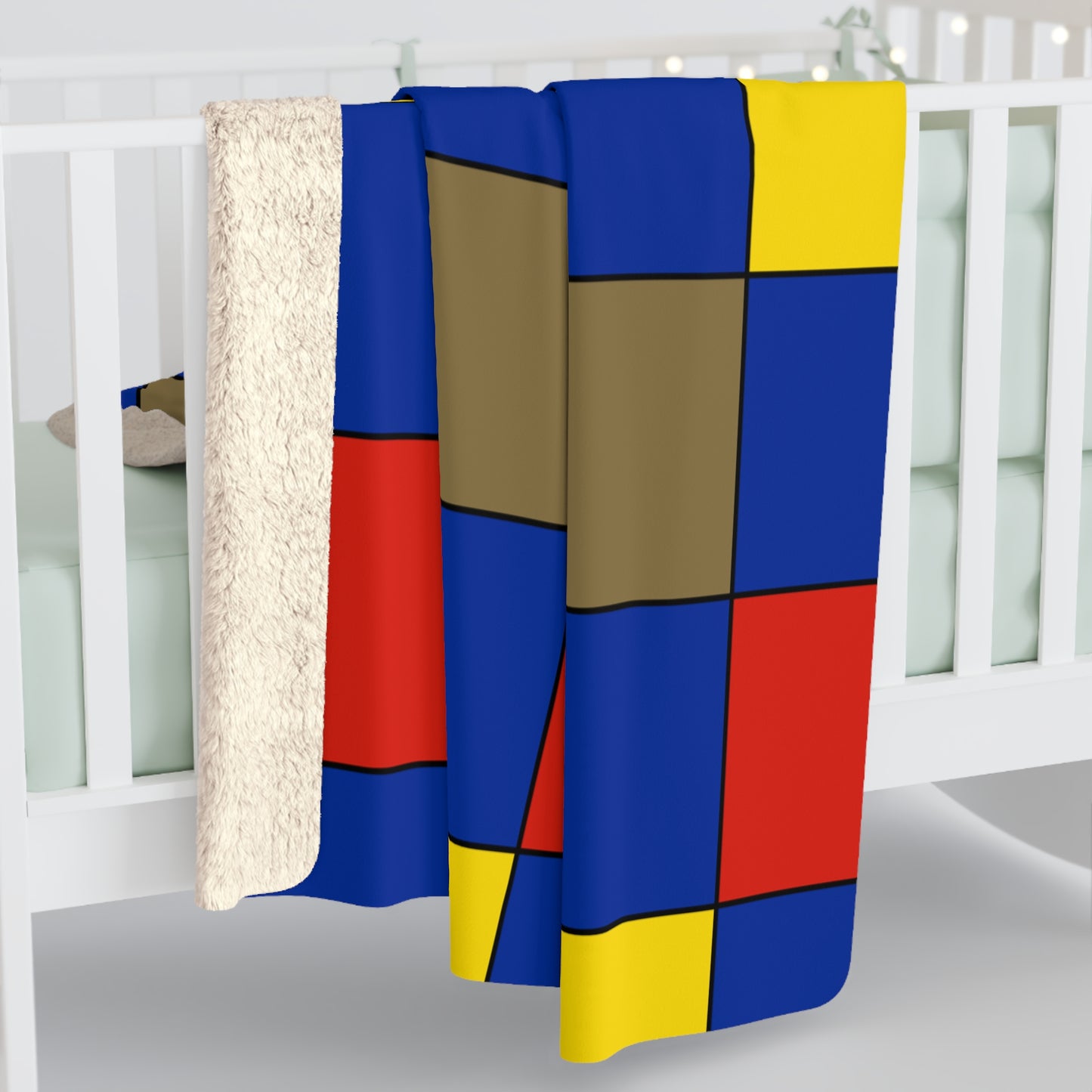 Moldova Retro Check Blanket Throw