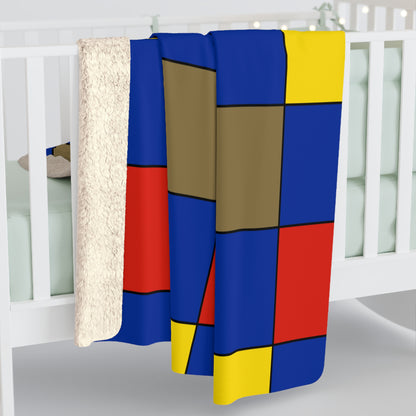 Moldova Retro Check Blanket Throw