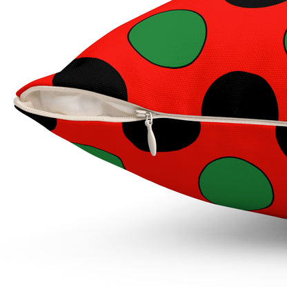 Malawi Retro Polka Dots Cushion Pillow