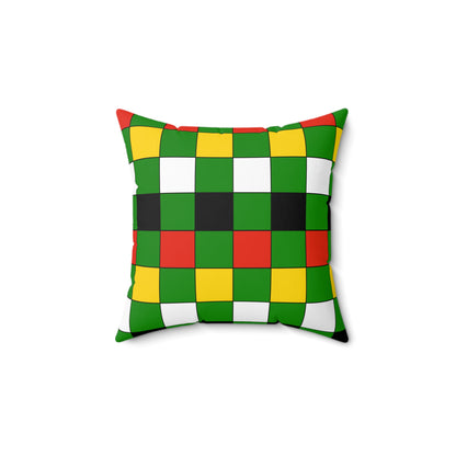 Dominica Retro Check Cushion Pillow