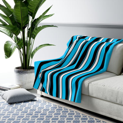 Botswana Retro Stripes Blanket Throw