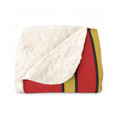 Montenegro Retro Stripes Blanket Throw