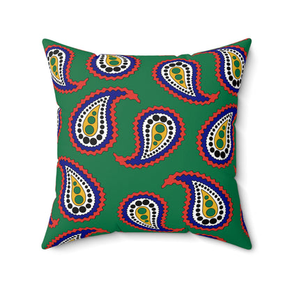 South Africa Retro Paisley Cushion Pillow