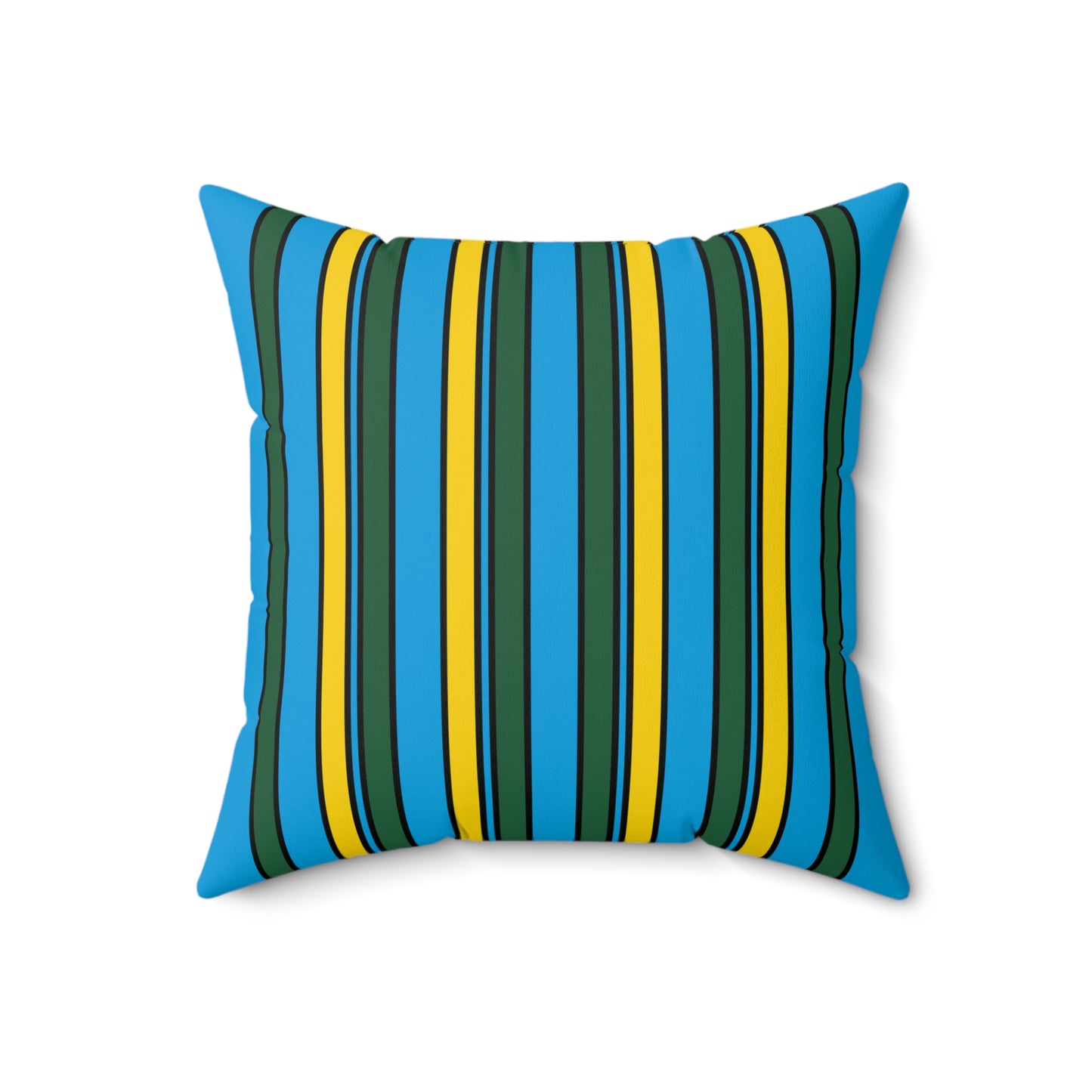 Rwanda Retro Stripes Cushion Pillow