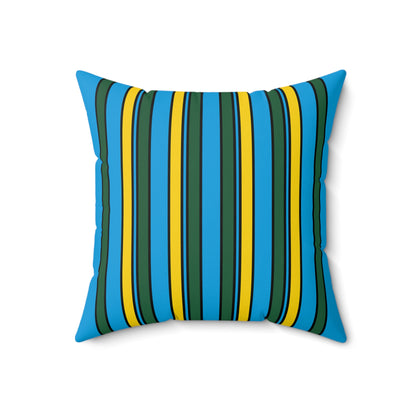Rwanda Retro Stripes Cushion Pillow