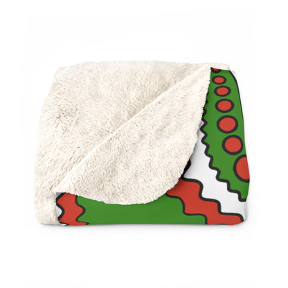 Hungary Retro Paisley Blanket Throw