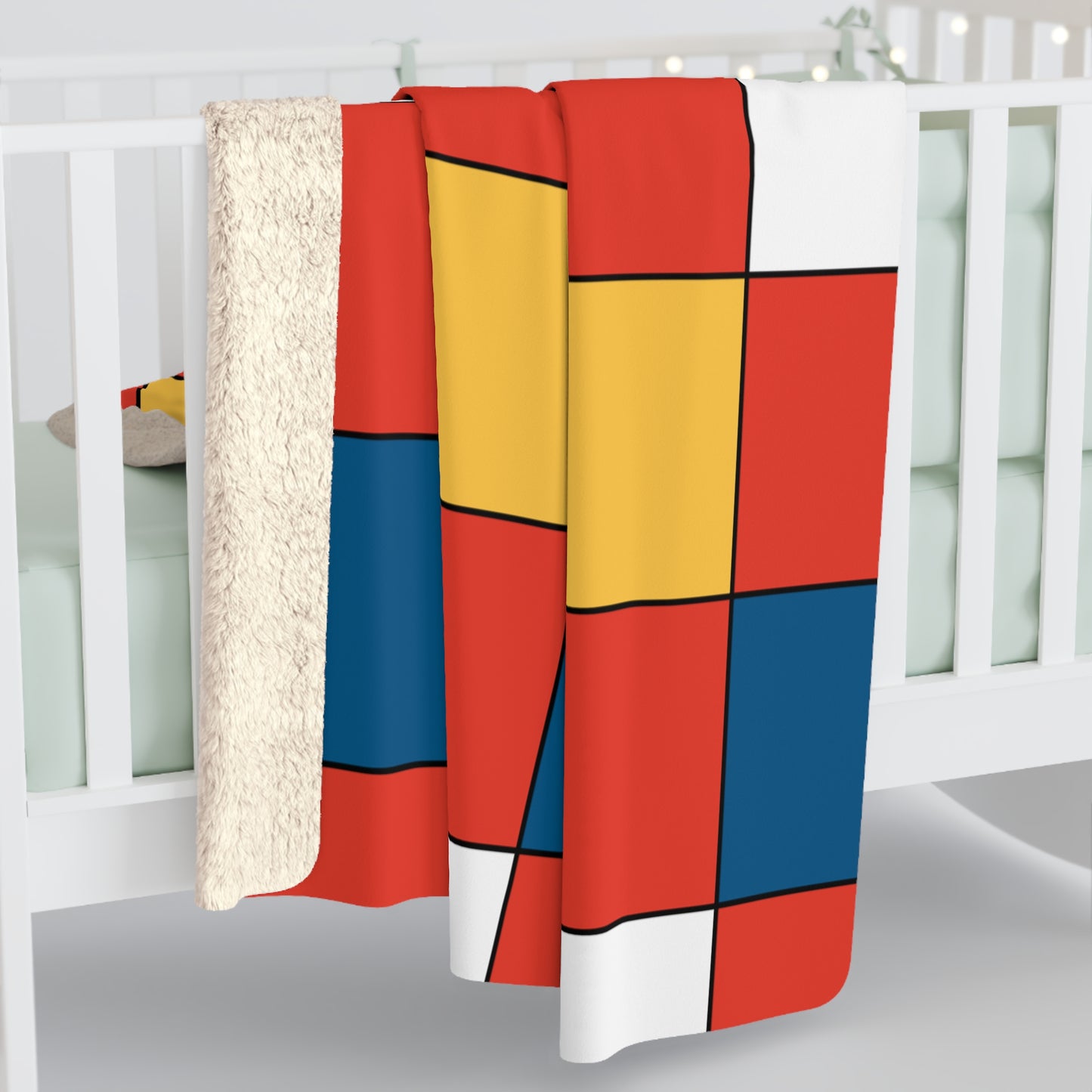 Kiribati Retro Check Blanket Throw