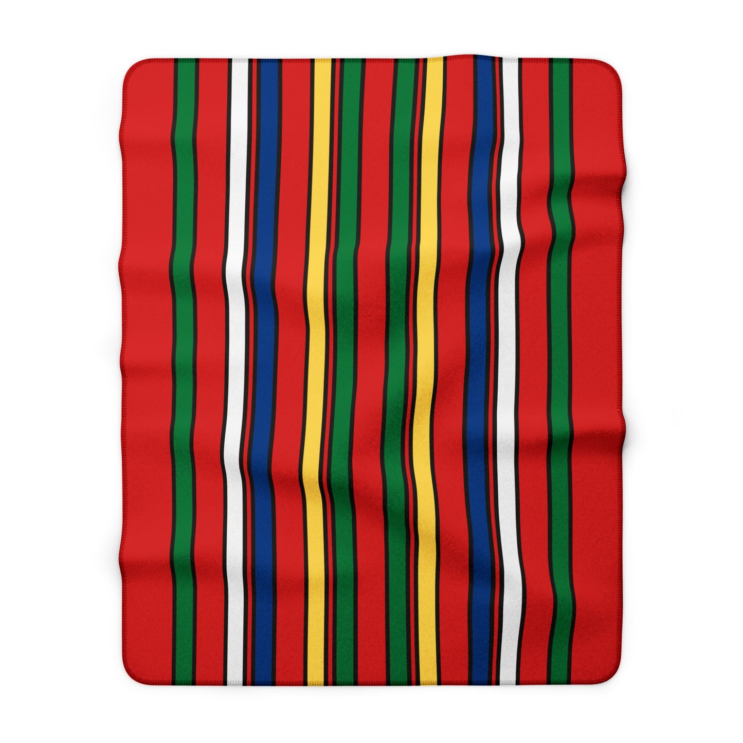 Seychelles Retro Stripes Blanket Throw