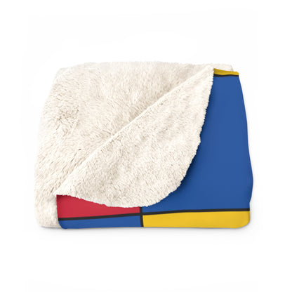 Aland Islands Retro Check Blanket Throw