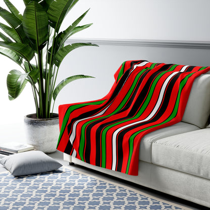 Jordan Retro Stripes Blanket Throw