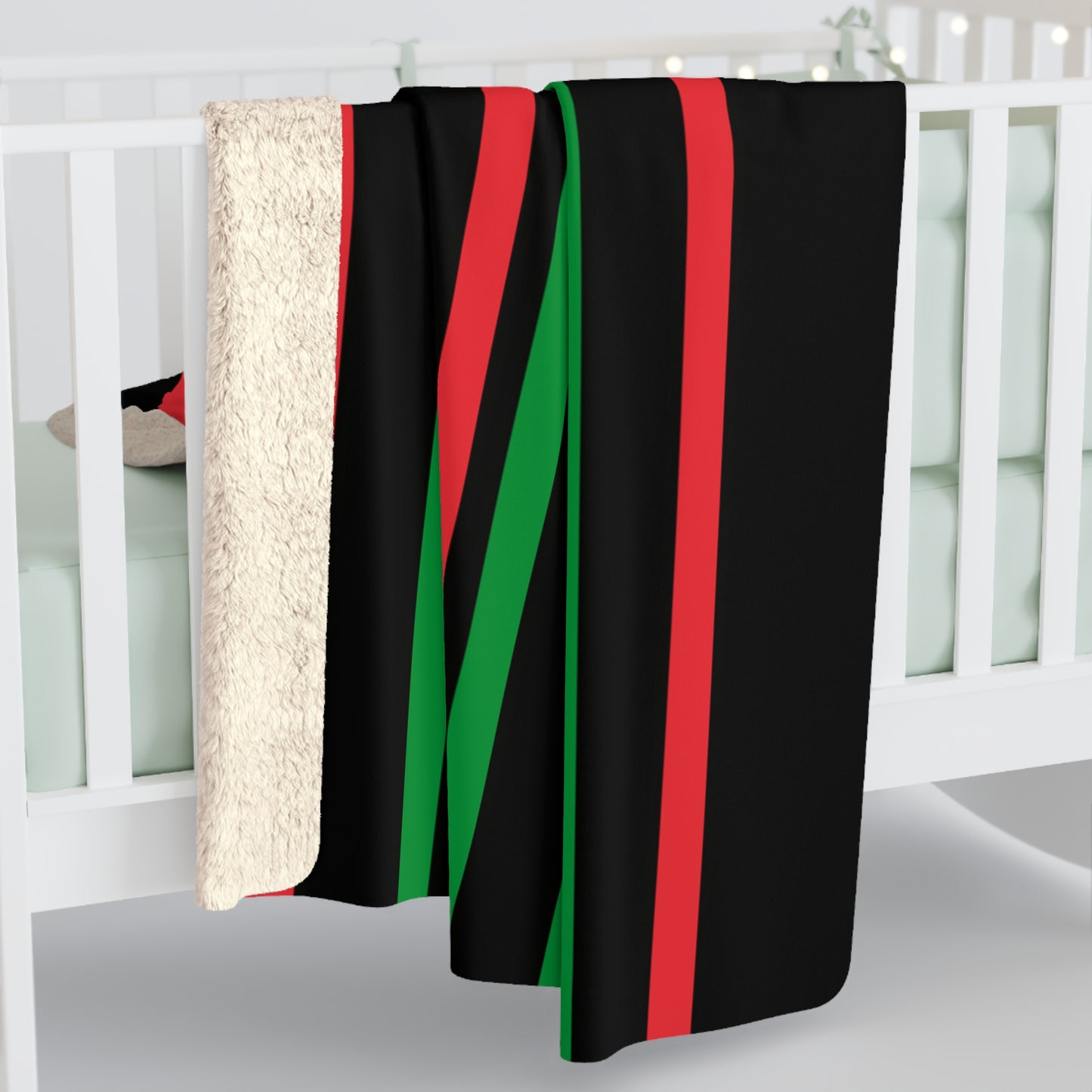 Palestine Retro Stripes Blanket Throw