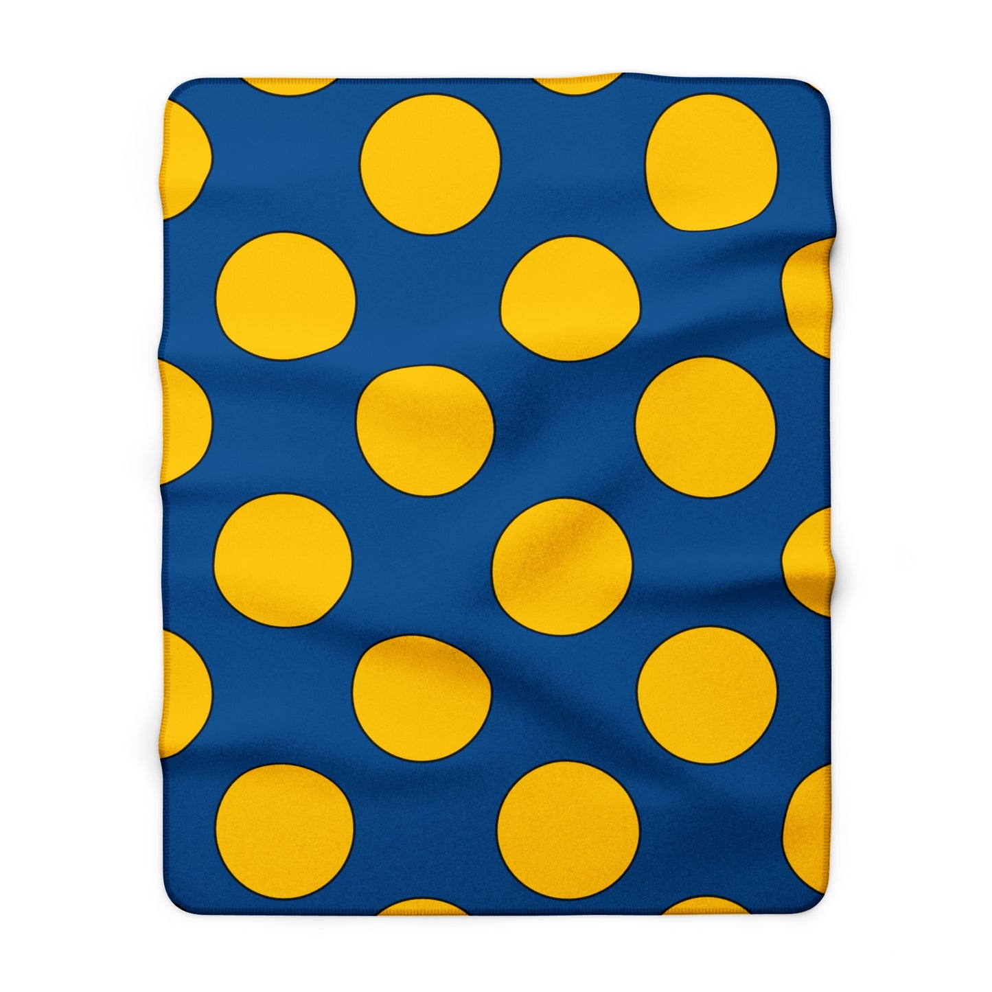 Sweden Retro Polka Dots Blanket Throw