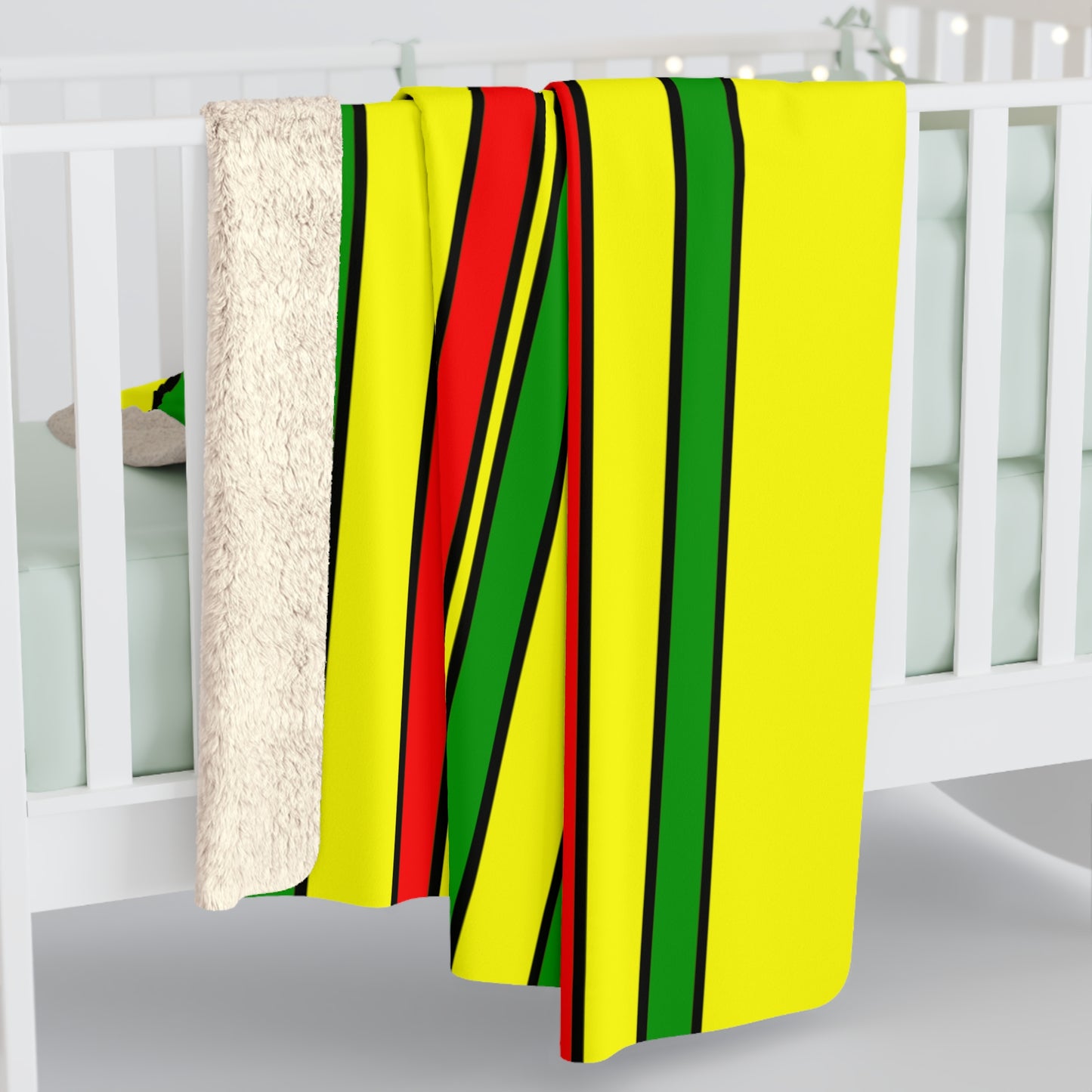 Mali Retro Stripes Blanket Throw